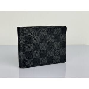 Louis Vuitton Multiple Bifold Wallet in Damier Graphite Canvas
